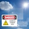 Signmission Chemical Storage Area Danger Sign, Vinyl Decal, 14in W x 10in L, 2PK OS-2PACK-DS-D-1014-L-1061 - alternate 6